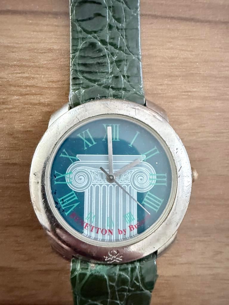 Benetton by Bulova vintage, Bijoux, Sacs & Beauté, Enlèvement ou Envoi, Comme neuf