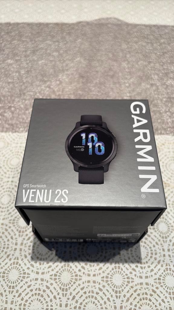Garmin Venu 2s zwart smartwatch, Ophalen, Zo goed als nieuw, Zwart
