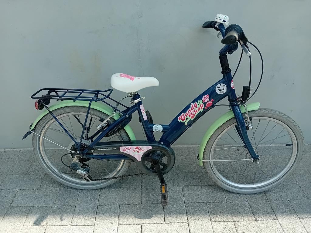 Meisjesfiets BFK Candy Shop 20inch 6speed NIEUWPRIJS 369€ 🚴, Ophalen, Gebruikt, Cruiser, Minder dan 47 cm
