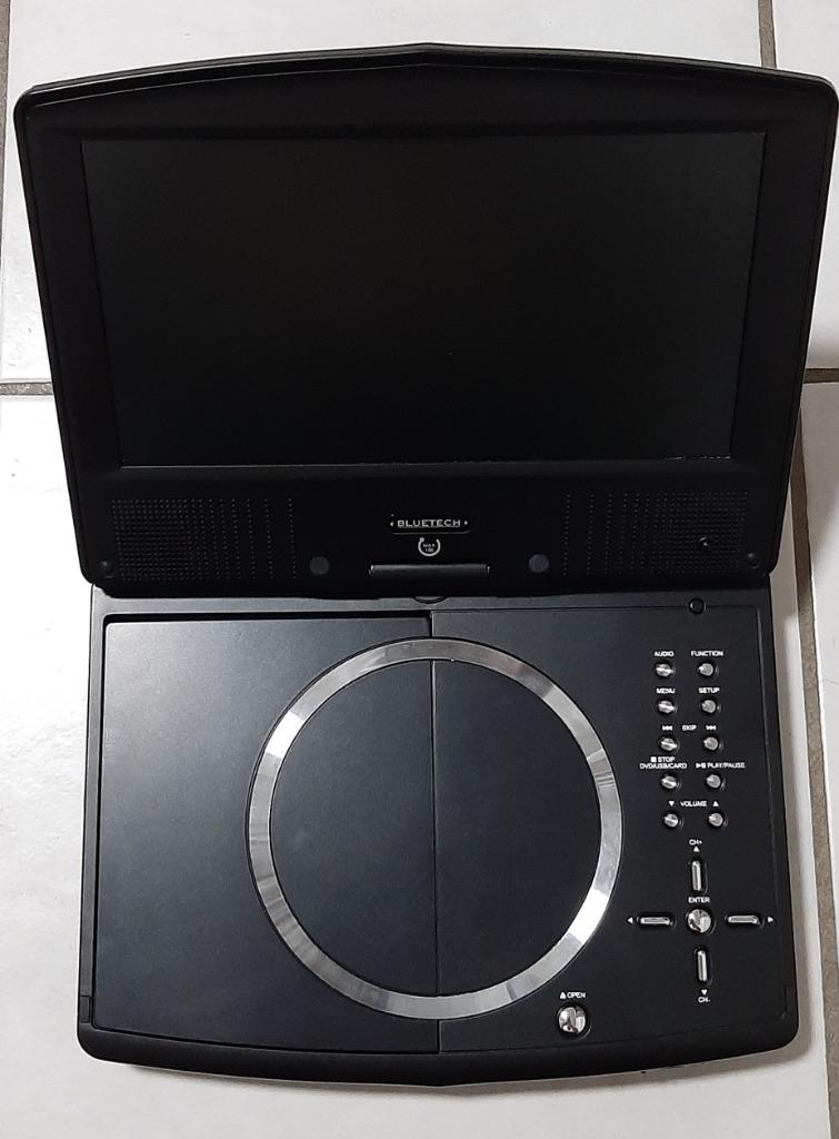 Lecteur dvd portable Bleutech, TV, Hi-fi & Vidéo, Autres marques, Enlèvement, Utilisé, Lecteur DVD