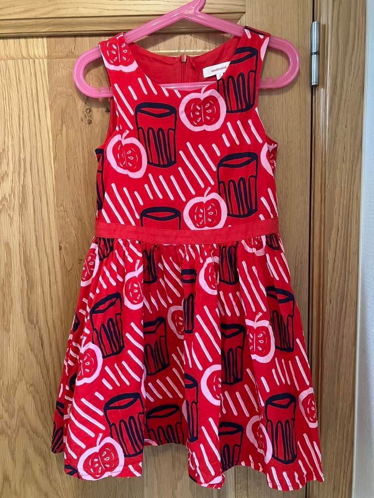 Robe catimini taille 122 - 7 ans (portée 2x), Comme neuf, Catimini, Fille