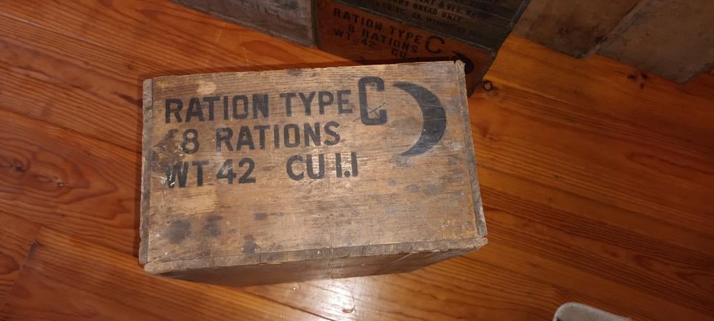 Caisse de rationUS WW2 Fieldkitchen C, Enlèvement ou Envoi, Armée de terre, Caisse ou Géocache