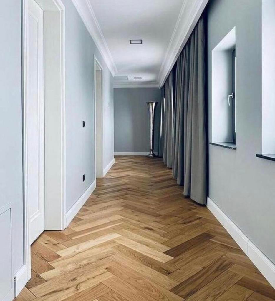 EIKEN VISGRAAT VLOER XL GEOLIED!, Ophalen of Verzenden, Nieuw