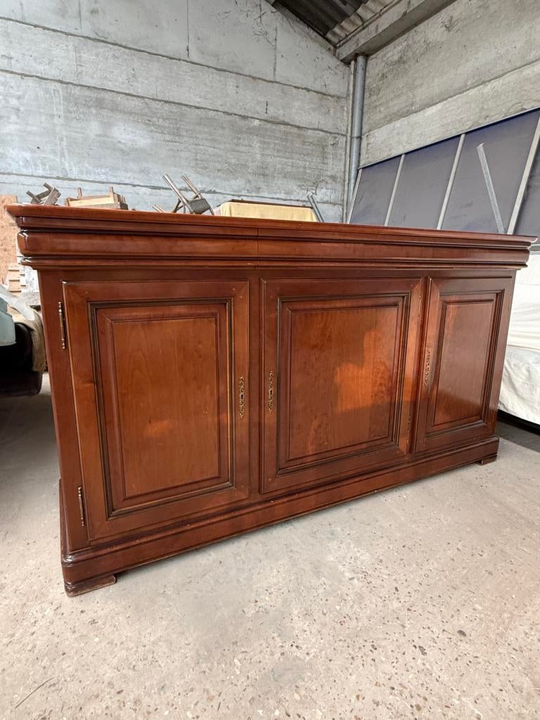 Eetkamer massieve Kerselaar, Huis en Inrichting, Ophalen, Gebruikt, Kersenhout, Klassiek