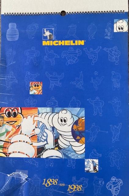 Michelin kalender van 1998, Diversen, Kalenders, Ophalen, Jaarkalender, Gebruikt