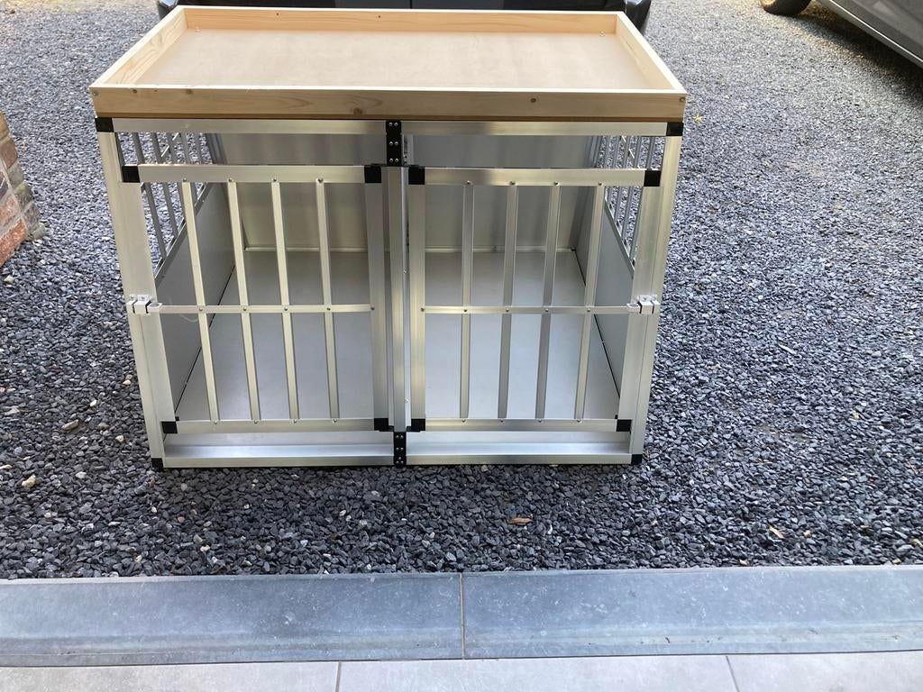 Hondenbench auto 2 honden, Dieren en Toebehoren, Ophalen, Zo goed als nieuw