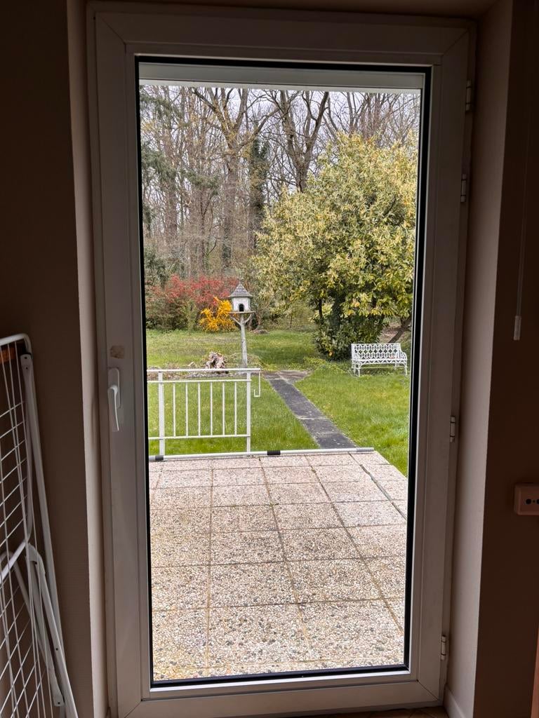 Portes-fenetres en Alu + volets roulants électrique, Bricolage & Construction, Châssis de fenêtre, 75 à 150 cm, Aluminium, Comme neuf