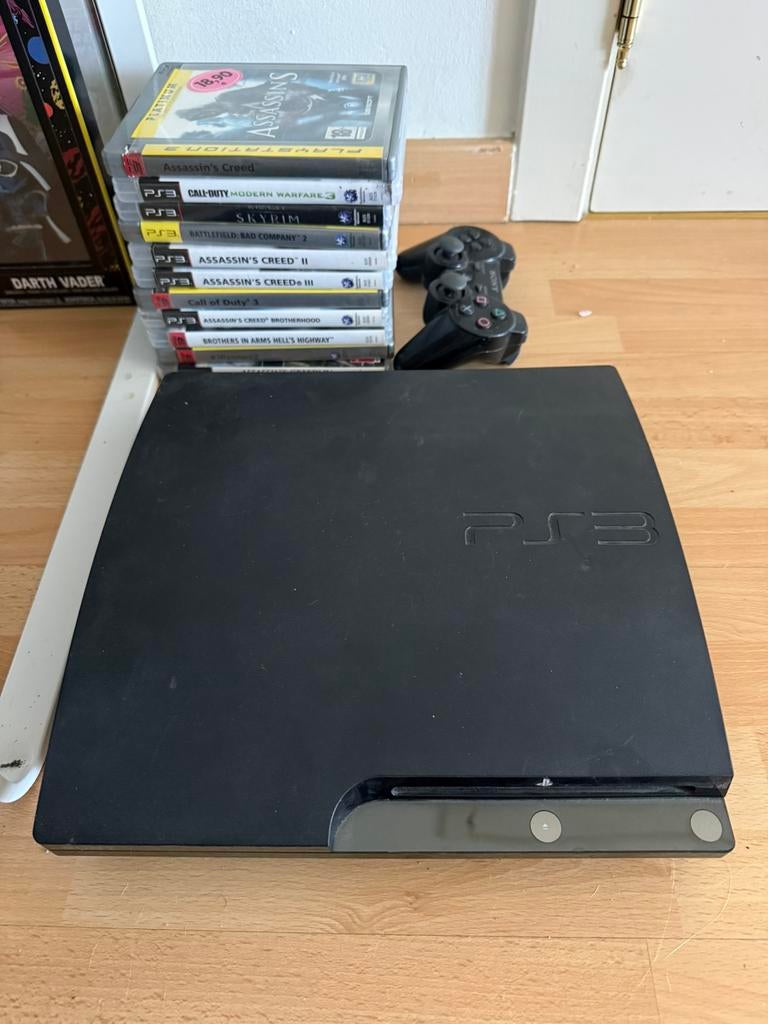 Playstation 3 avec jeux fonctionnelle, Games en Spelcomputers, Spelcomputers | Sony PlayStation 3, Ophalen, Zo goed als nieuw