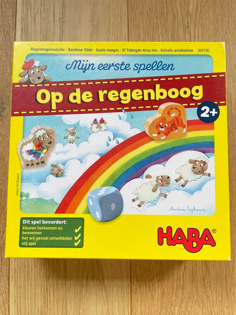 Haba op de regenboog in perfecte staat!, Kinderen en Baby's, Ophalen, Zo goed als nieuw