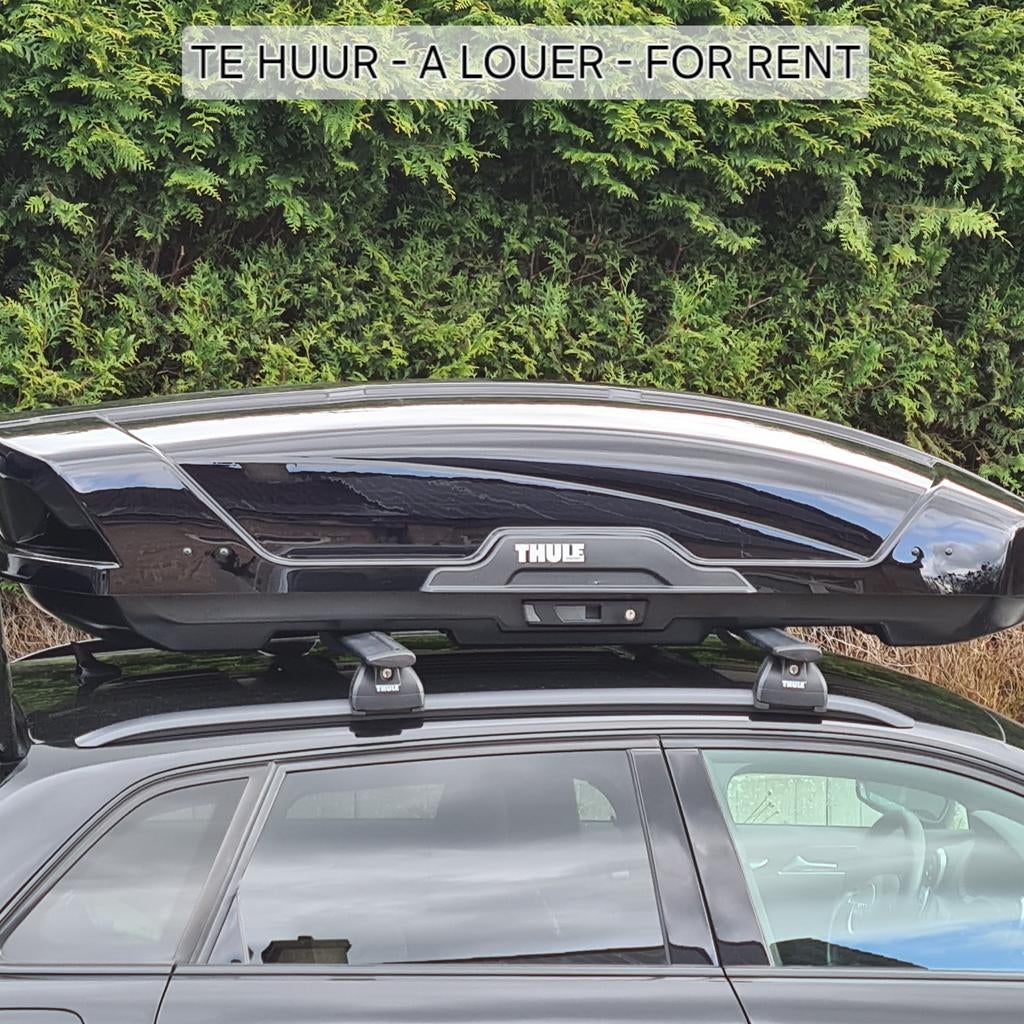 Thule dakkoffer motion XT L met 450l inhoud TE HUUR, Auto diversen, Dakkoffers, Ophalen