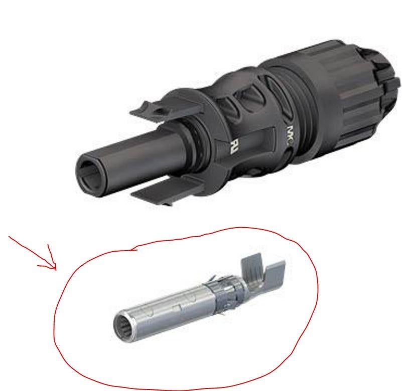 Connecteur femelle MC 4 (Staubli,.) panneau solaire., Enlèvement ou Envoi, Comme neuf, Autres types, 200 watts-crêtes ou plus