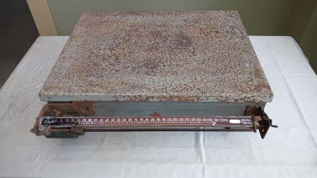 weegschaal (Soehnle) professioneel, Bricolage & Construction, Balances, Enlèvement, Utilisé, Balance au sol, 100 à 200 kg