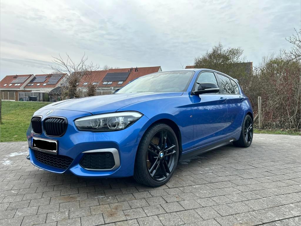 Bmw m140i, Auto's, BMW, Automaat, Achterwielaandrijving, Blauw, 5 zetels