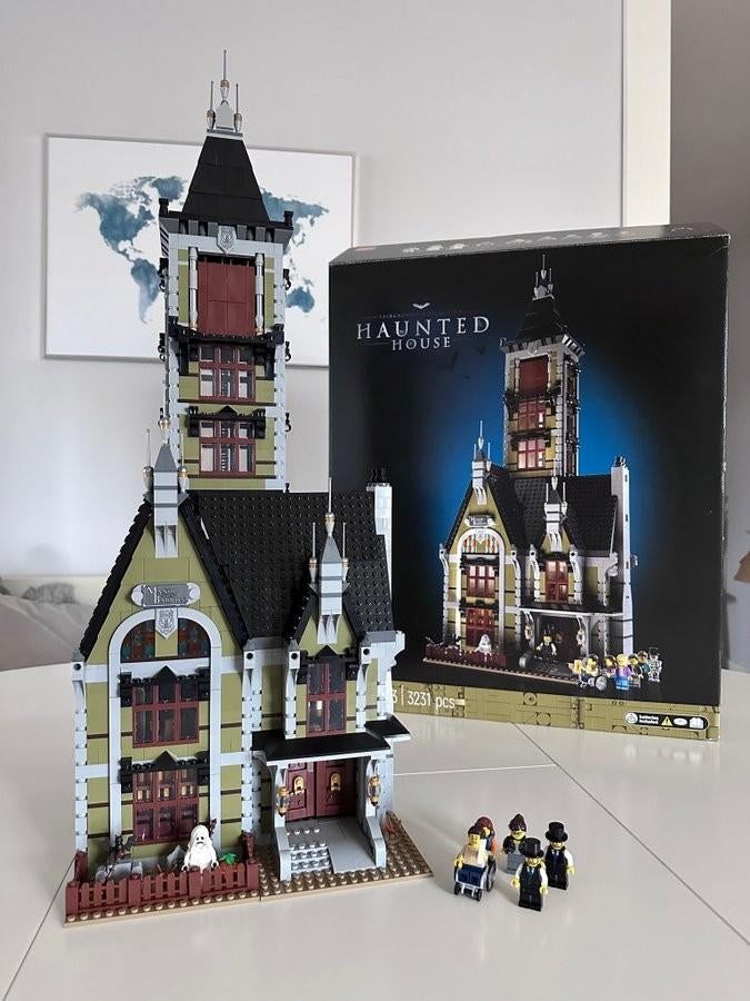 Lego 10273 Haunted House 
Set is compleet en met doos,spare, Ophalen, Compleet, Lego