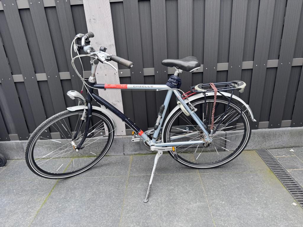 Gazelle herenfiets, Fietsen en Brommers, Fietsen | Heren | Herenfietsen, Ophalen, Gebruikt, Versnellingen, 57 tot 61 cm