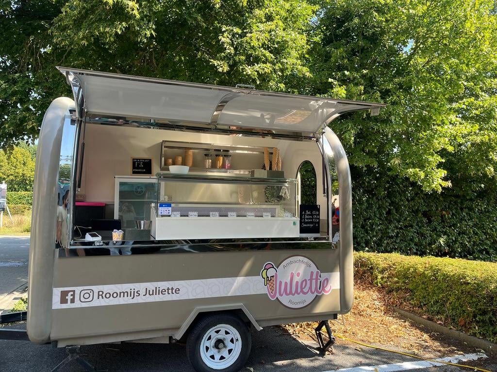 Camion de restauration de crème glacée/remorque de nourritur, Enlèvement