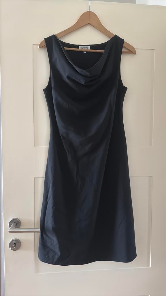 Jurk Etam zwart maat 38, Ophalen of Verzenden, Zo goed als nieuw, Maat 38/40 (M), Zwart