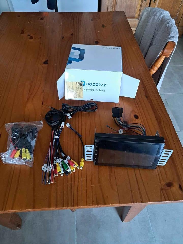 carplay écran de 7", bluetooth,android 13, gps, 2din, Ophalen, Zo goed als nieuw