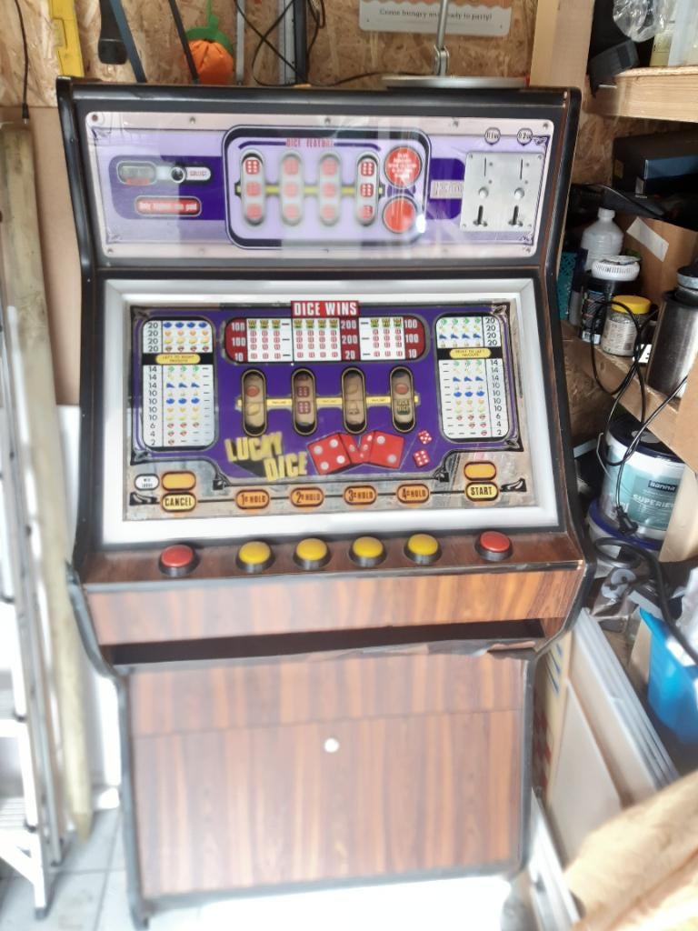 Vintage gokkast lucky dice '70, Florin, Enlèvement