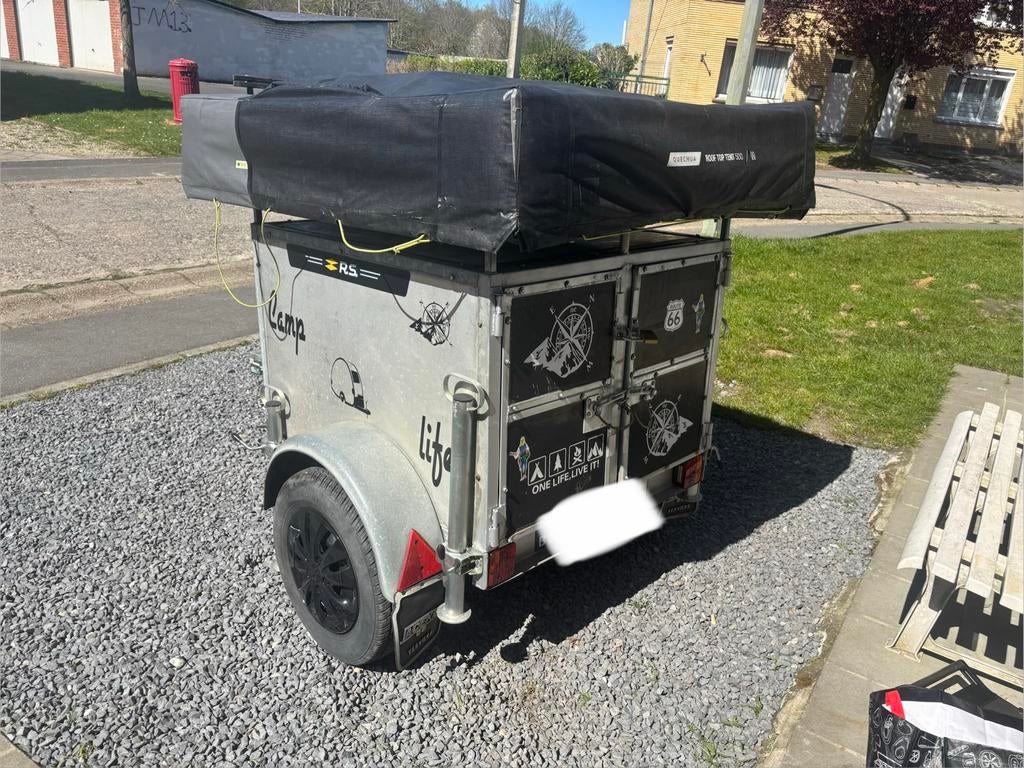 Remorque tante, Enlèvement, Comme neuf