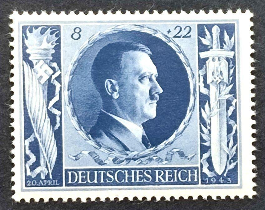 Deutsches Reich: Verjaardagszegel A.Hitler 1943 POSTFRIS, Enlèvement ou Envoi, Autres périodes, Non oblitéré