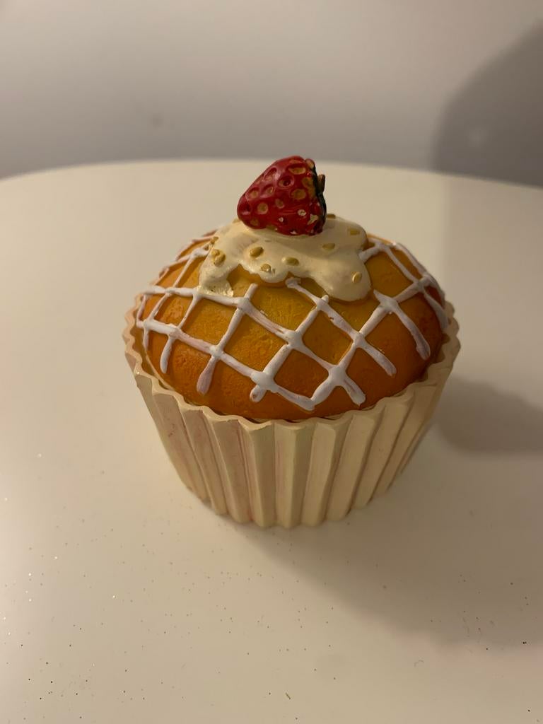 Cupcake doosje wit Goodwill, Ophalen of Verzenden, Nieuw, Rond, Schaal