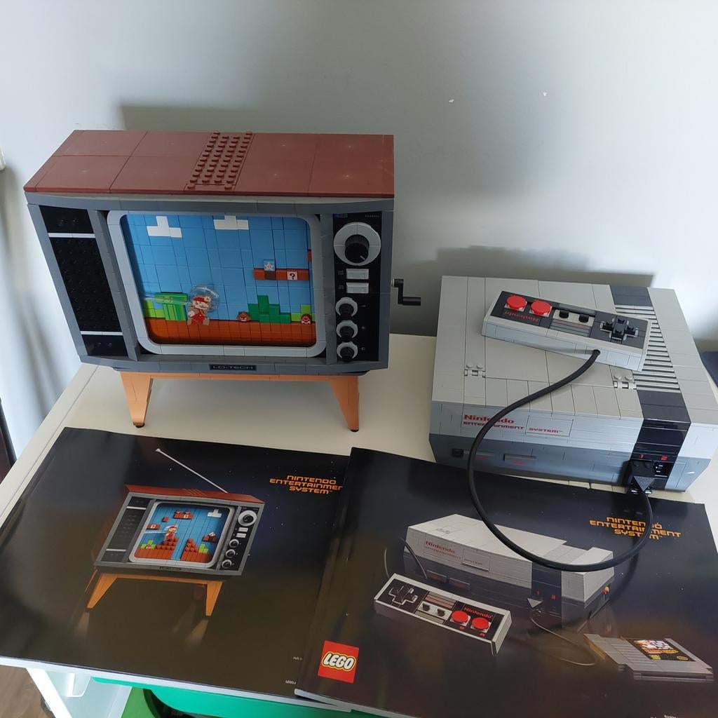 Lego Nintendo entertainment system 71374 met doos, Games en Spelcomputers, Spelcomputers | Nintendo NES, Ophalen