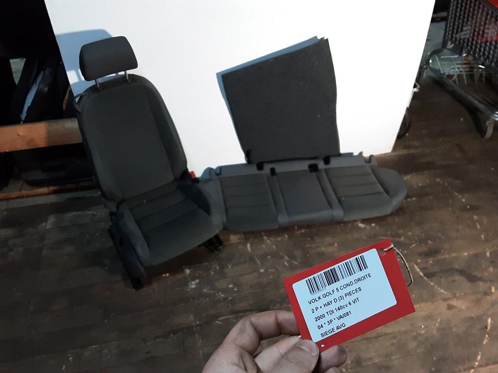 SIEGE AVANT GAUCHE ( CONDUCTEUR ) Volkswagen Golf V (1K1), Volkswagen, Mevr. I. Hauben, Utilisé, Rue de l'Espoir 34 34
4030  GRIVEGNÉE, BE