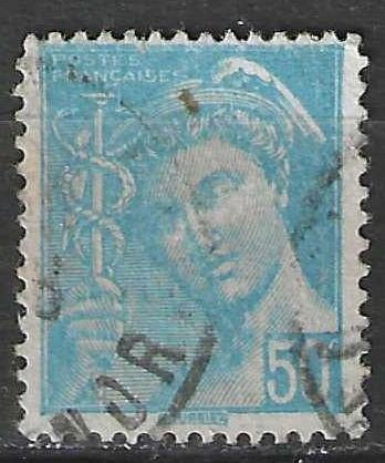 Frankrijk 1938/1941 - Yvert 414A - Type Mercure - 50 c. (ST), Verzenden, Gestempeld