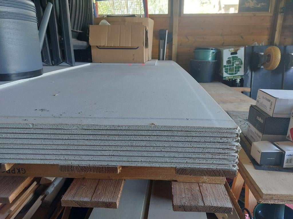 Knauf gyproc 4ak 13 mm 2600 1200. ( 8 stuks), Doe-het-zelf en Bouw, Platen en Panelen, Ophalen