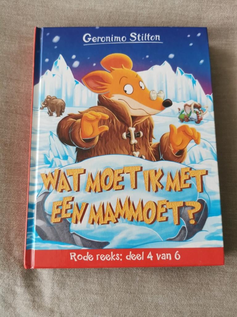 Geronimo Stilton rode reeks - wat moet ik met een mammoet, Boeken, Ophalen