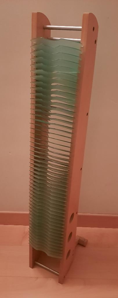 Colonne range 49 CD, DVD 91 X 20,5cm Bois 25,00 €, Maison & Meubles, 25 à 75 disques, Enlèvement, Utilisé, Bois