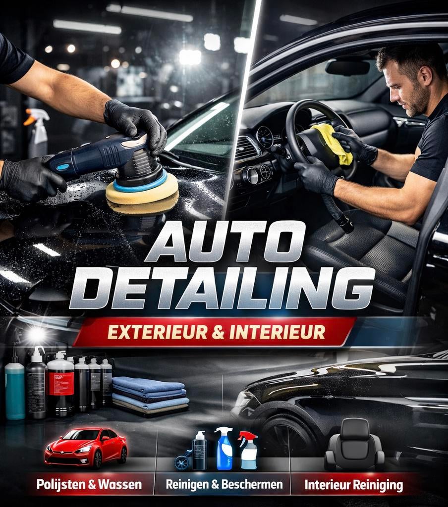 Auto Detailing – Exterieur & Interieur, Auto diversen, Tuning en Styling, Ophalen