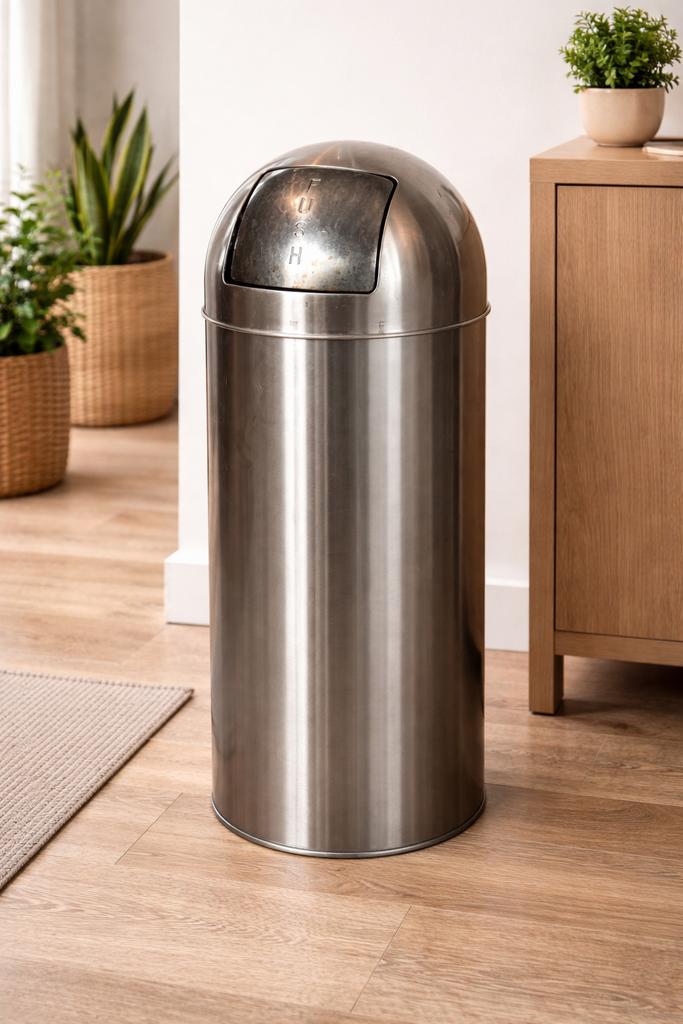 Grande poubelle, Enlèvement, Comme neuf