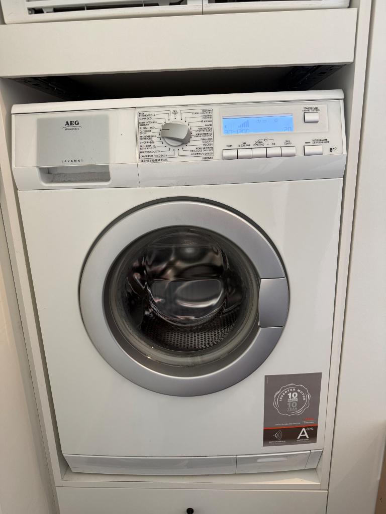 Wasmachine AEG, Elektronische apparatuur, Wasmachines, Ophalen, Gebruikt, Voorlader, Energieklasse A of zuiniger