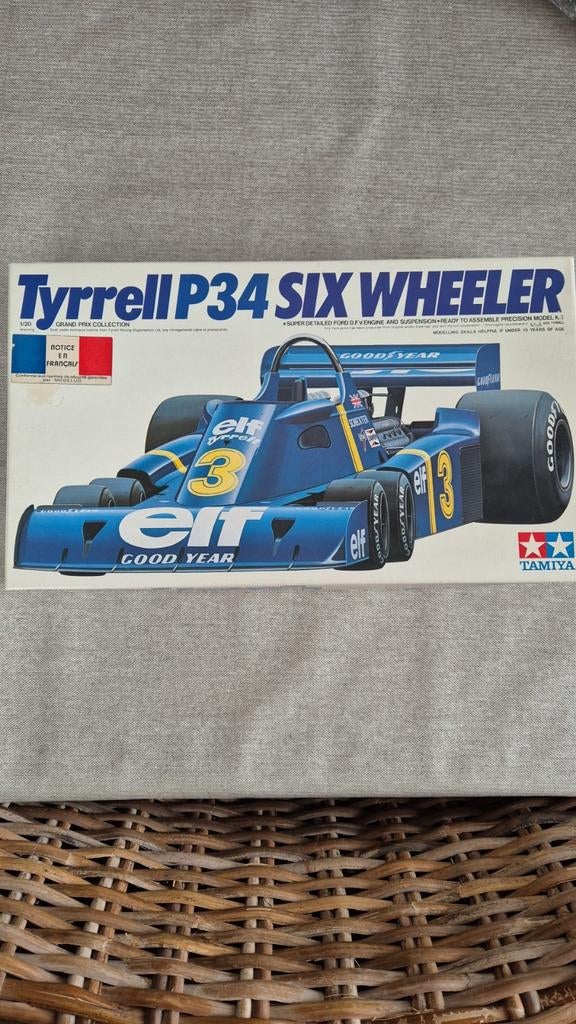 Kit de maquette Tamiya Tyrrell F1, Enlèvement ou Envoi, Tamiya