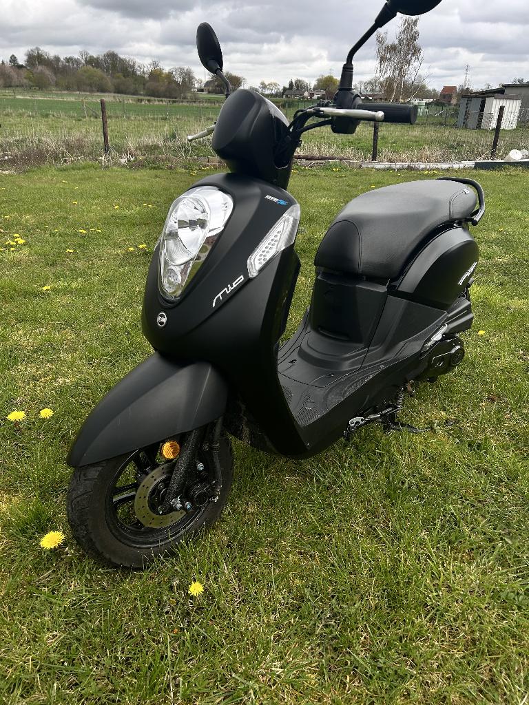 SYM mio scooter 50cc, Vélos & Vélomoteurs, Scooters | SYM, Comme neuf, Mio, Classe B (45 km/h), Essence, Enlèvement