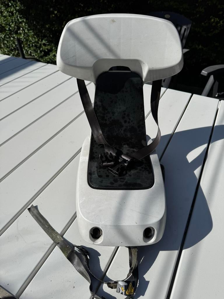 Polisport fietsstoel - gebruikt, Fietsen en Brommers, Fietsaccessoires | Fietsstoeltjes, Ophalen, Gebruikt, 9 t/m 36 kg, Achterzitje