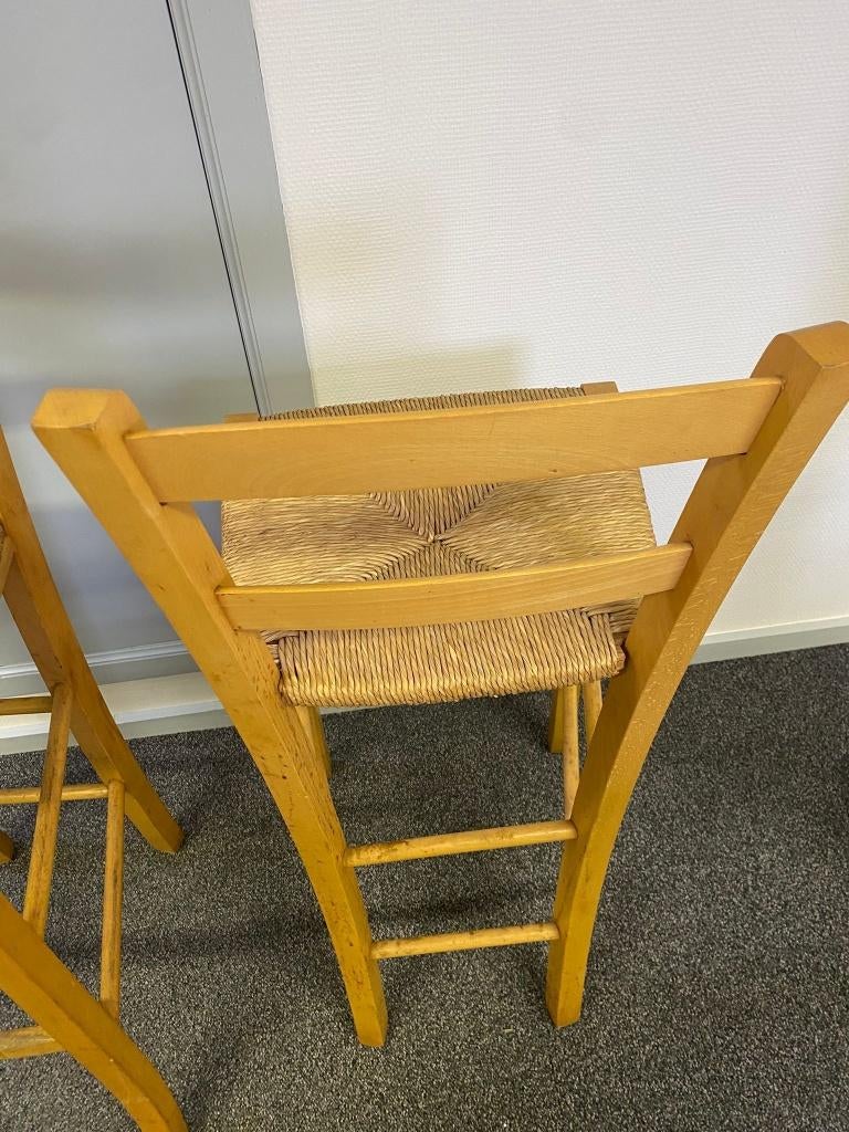 barkruk, 4 tabourets, Enlèvement, Utilisé, Bois