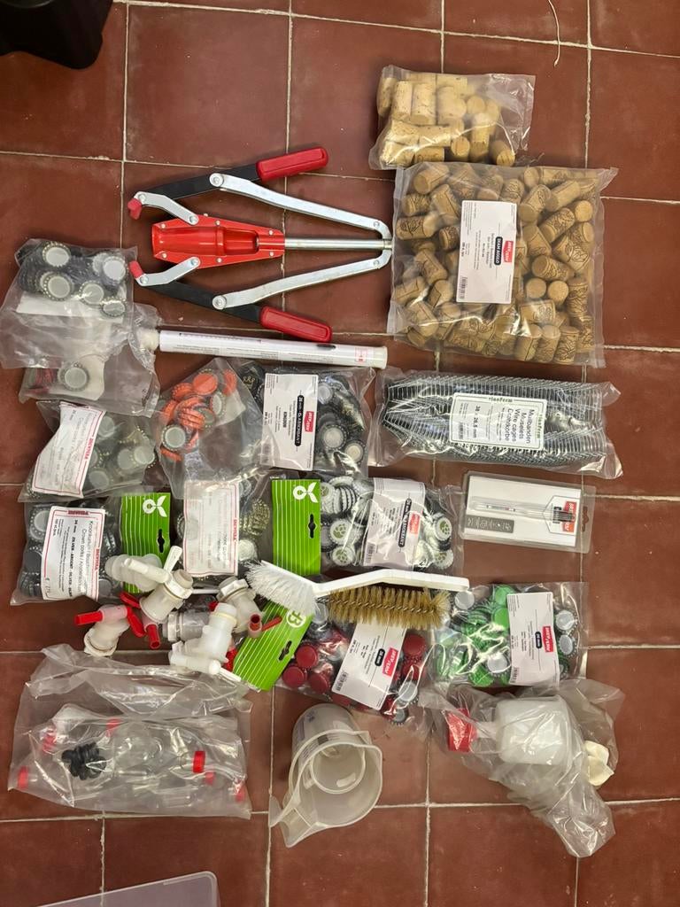 Brouwmateriaal groot lot, Hobby & Loisirs créatifs, Enlèvement, Comme neuf