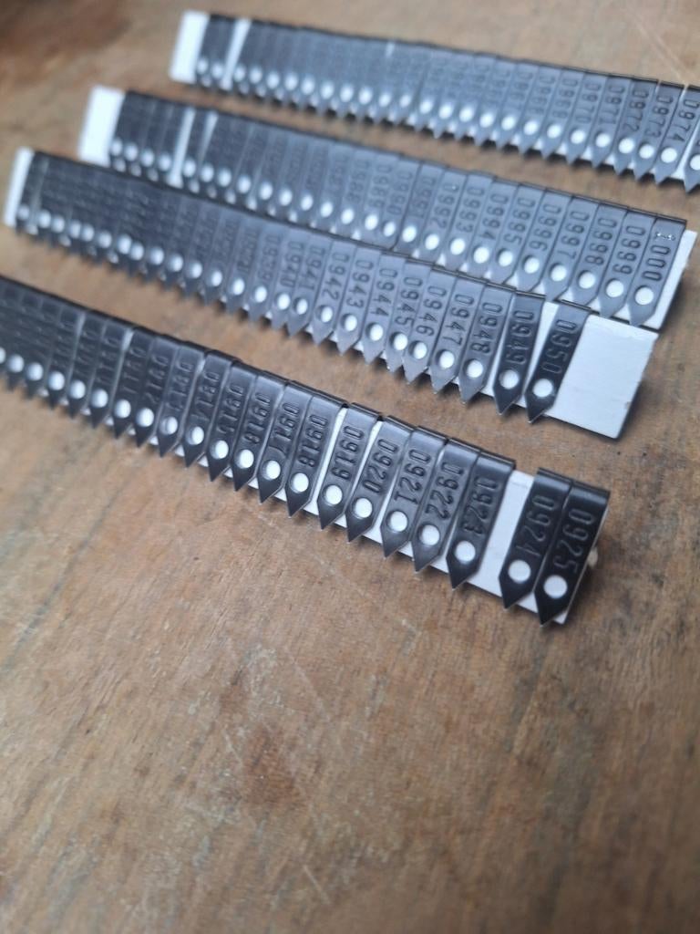 Vleugelmerken voor kuikens/kwartels, Dieren en Toebehoren, Ophalen