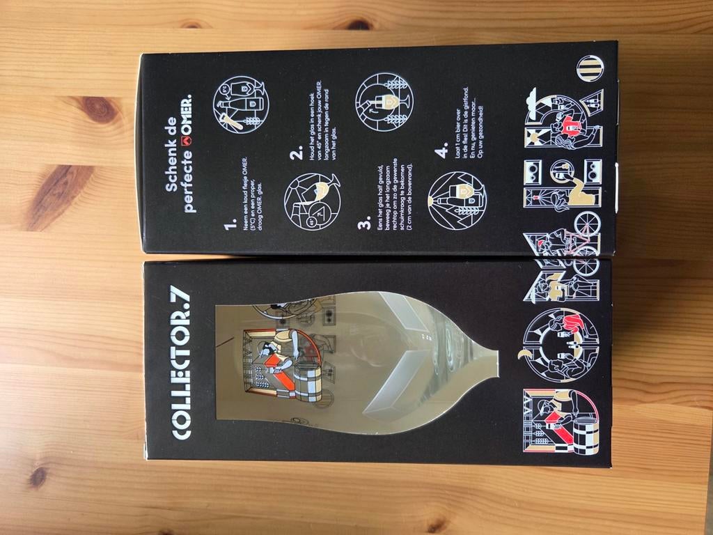 Omer 7 collector glas, Collections, Enlèvement ou Envoi