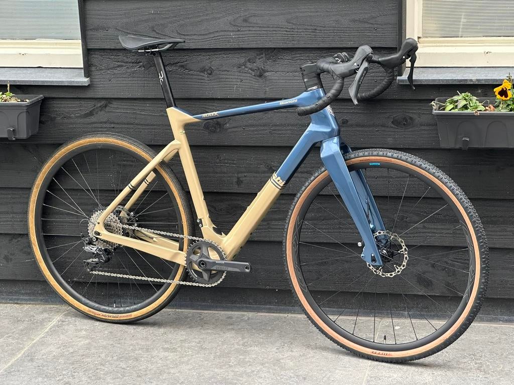 Biancho Arcadex gravelbike L, Fietsen en Brommers, Ophalen, Zo goed als nieuw, Carbon, Overige merken