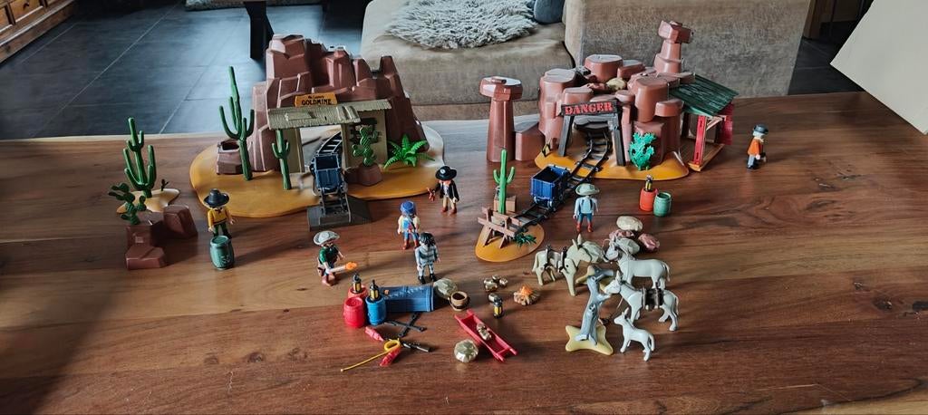 Playmobil cowboy mijnen, Kinderen en Baby's, Speelgoed | Playmobil, Verzenden