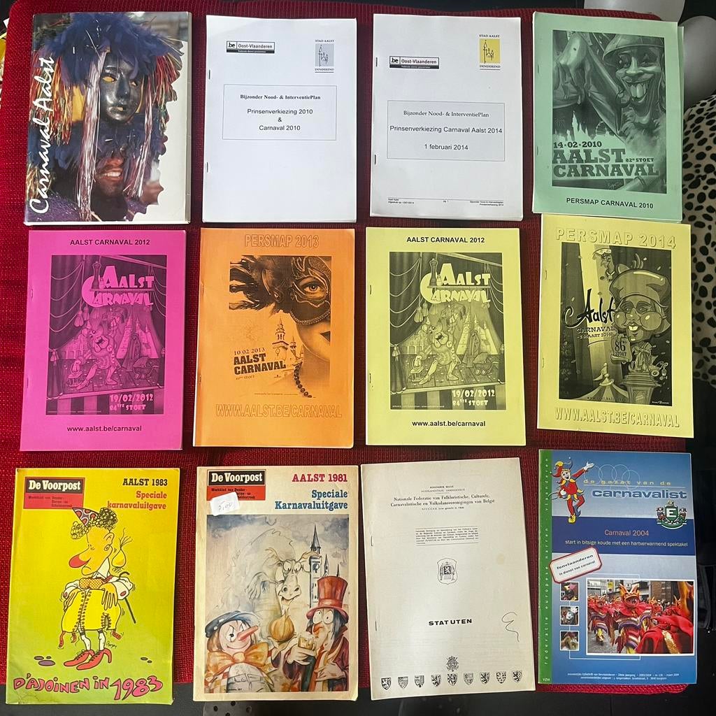 Documenten Aalst carnaval, Livres, Histoire & Politique, Comme neuf, Enlèvement ou Envoi