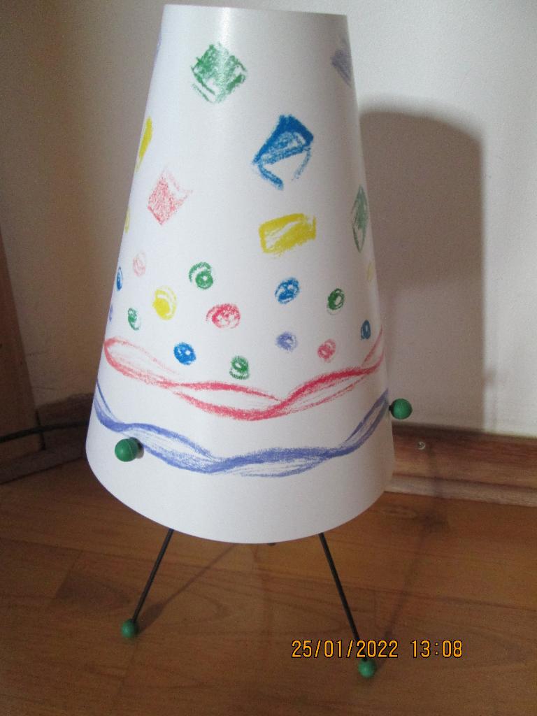 Lampe design décorative, Moins de 50 cm, Design, Comme neuf, Synthétique