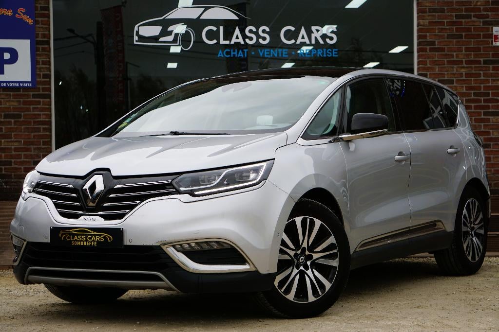 RENAULT ESPACE 1.6 dCi Initiale Paris 7 PLACES Bte-AUTO, Autos, Cuir, Argent ou Gris, Achat, Entreprise