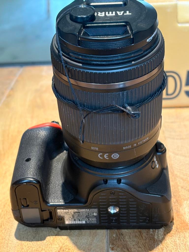 Reflex Nikon D5500 + Tamron 18-200, Audio, Tv en Foto, Ophalen, Spiegelreflex, Nikon