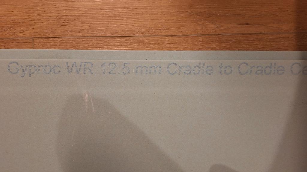 overschot waterresistente gyproc platen, Ophalen, Nieuw, Overige materialen, Minder dan 20 mm
