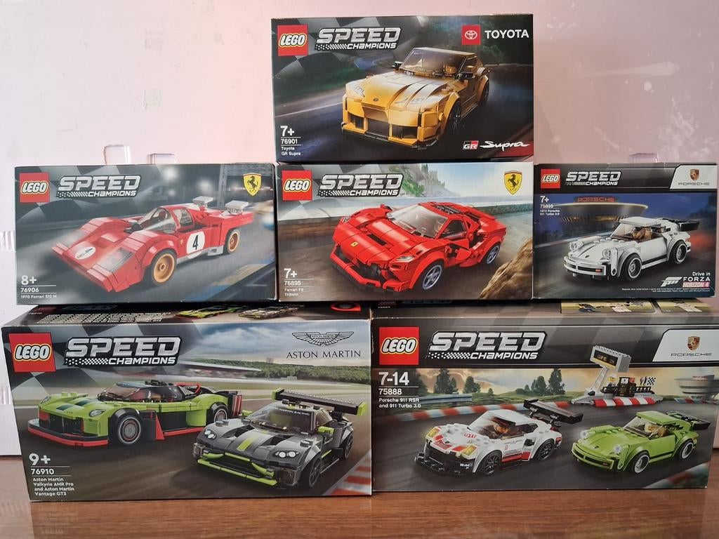 Lego Speed & Architecture sets. Alle nieuw en verzegeld., Ophalen of Verzenden, Nieuw, Complete set, Lego